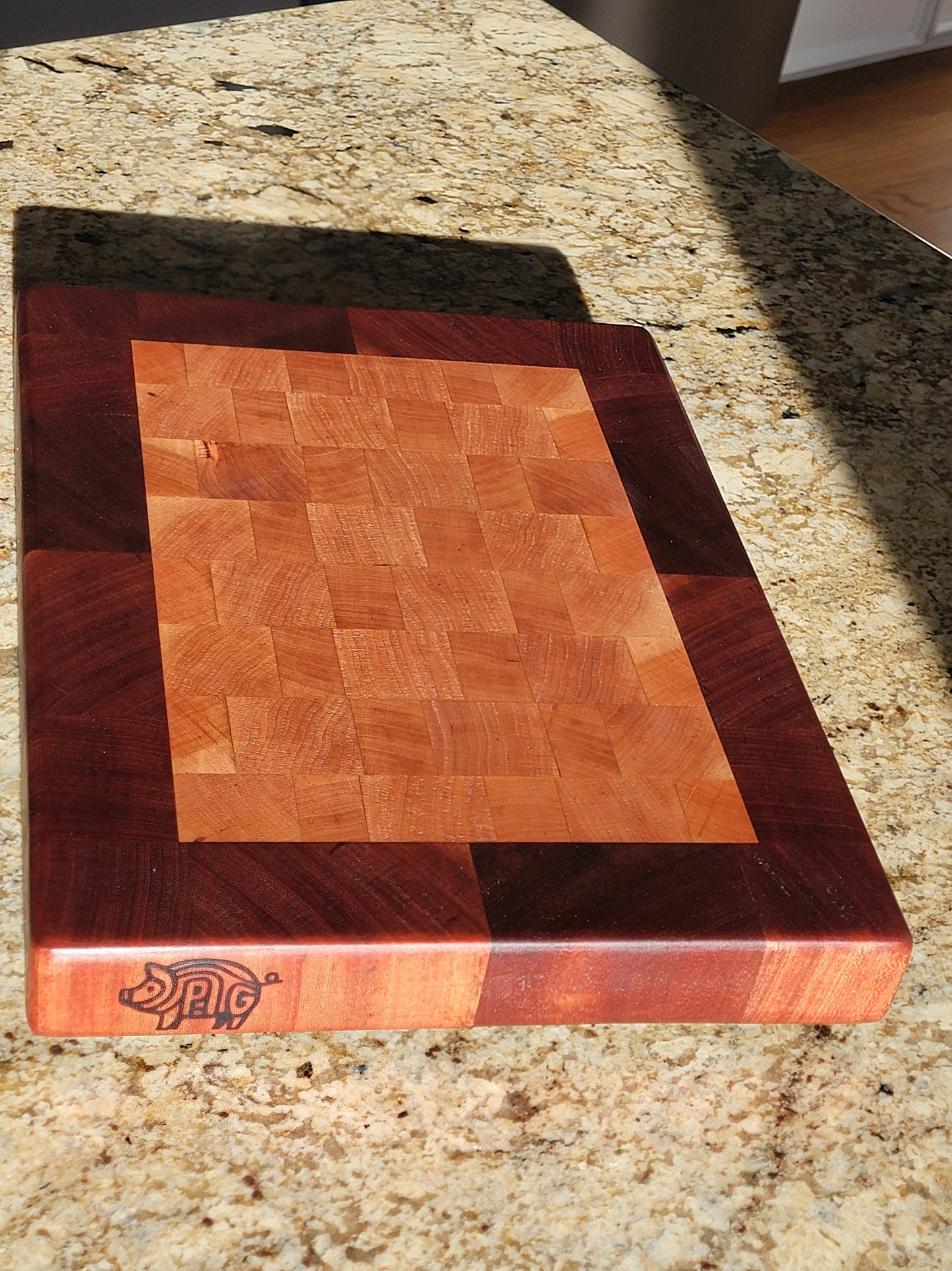 Wrapped Boards (Cherry in Sapele)