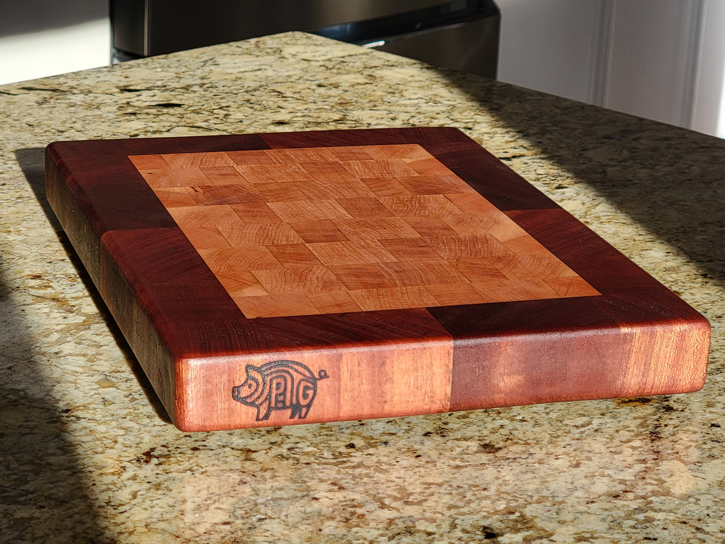 Wrapped Boards (Cherry in Sapele)