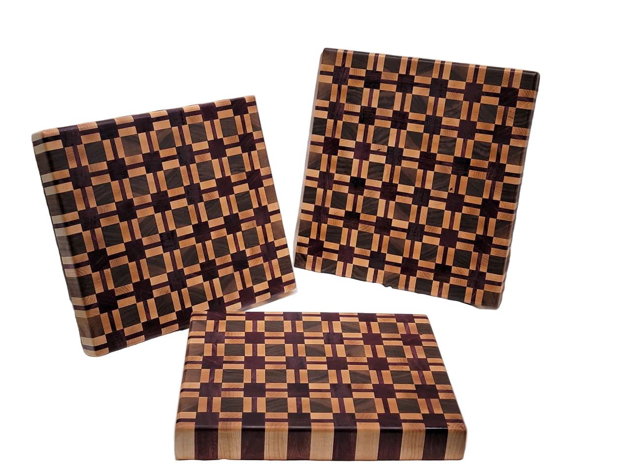 Signature Grain - Artisan Lattice (Purple Heart)