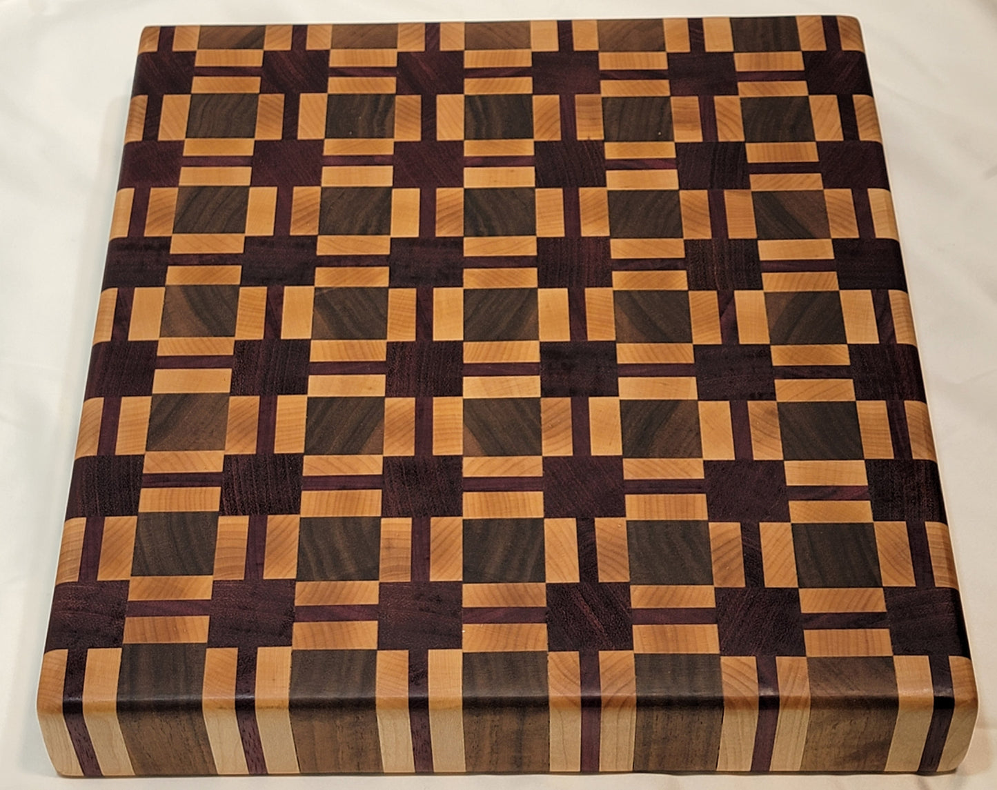 Signature Grain - Artisan Lattice (Purple Heart)